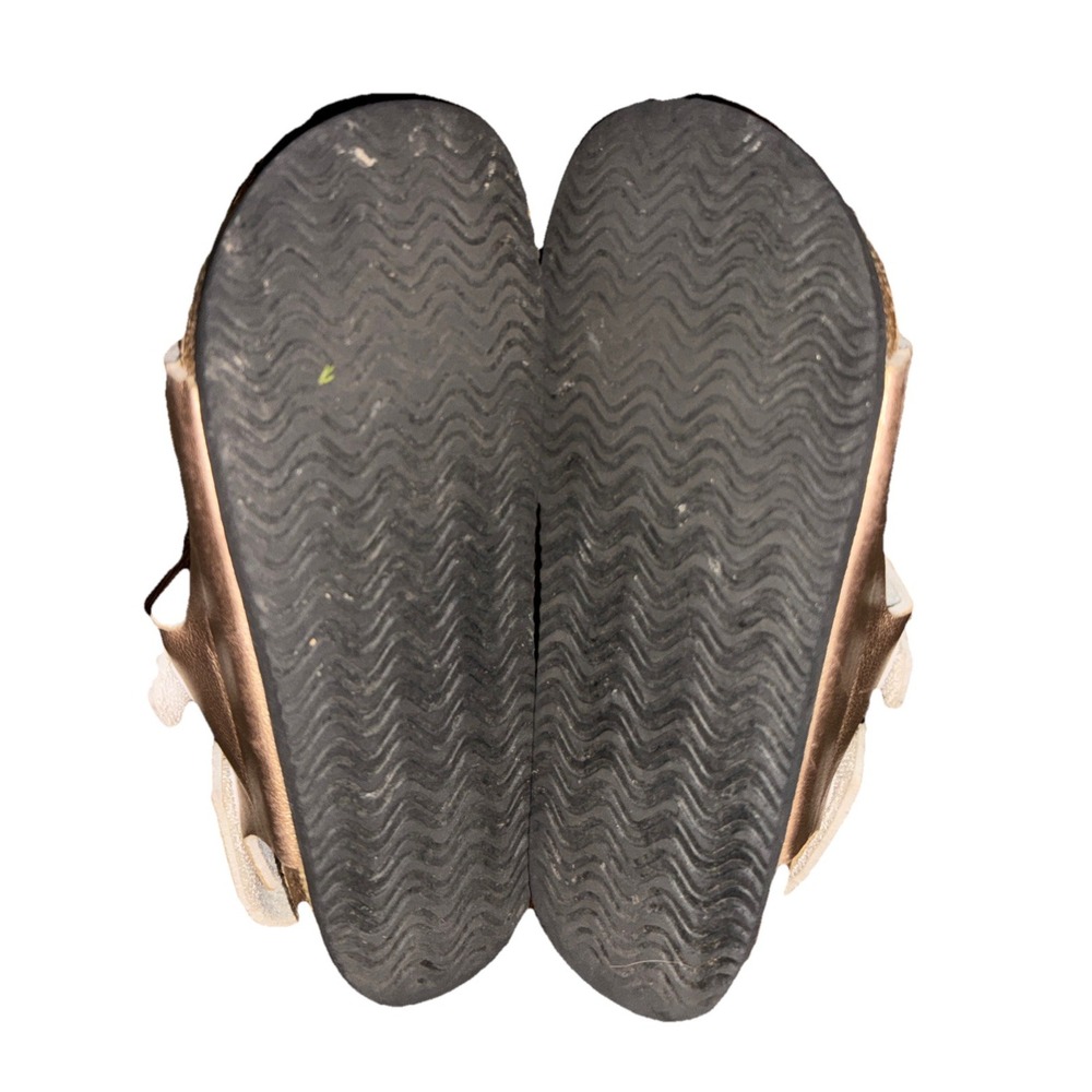 Torotto Comfort Sandals Metallic Rose Gold Sling Back Hook Loop Women's 37 - Picture 6 of 16